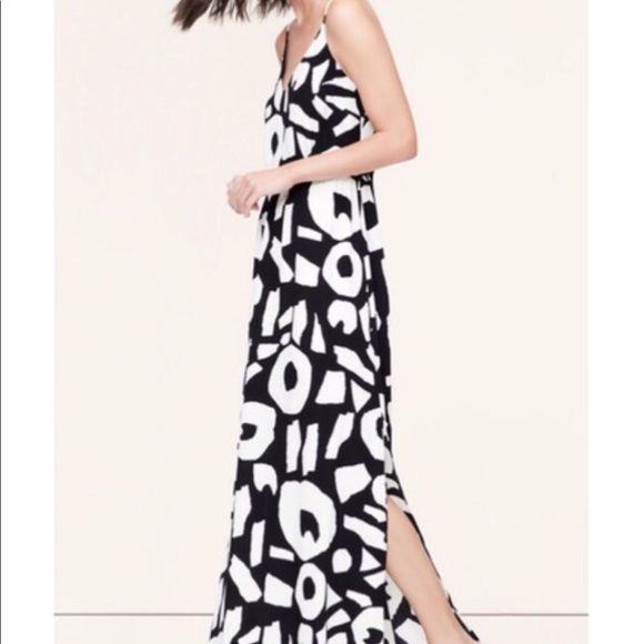 LOFT Dresses & Skirts - Loft patterned maxi 4 EUC